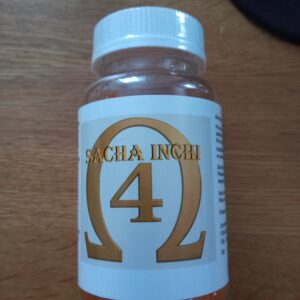 Sacha Inchi omega 4  med gurkmeja,vitlök,svartpeppar 120 kapslar