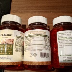 Sacha Inchi omega med D3 K2 120 kapslar